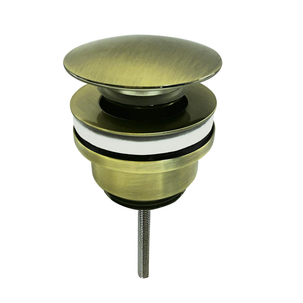 Fermeture éclair Quick-Clac métallisée 1-1/4" bronze