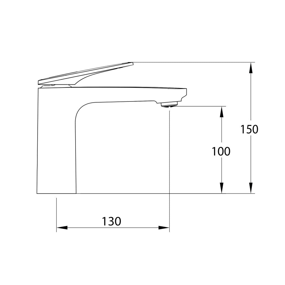 Mitigeur de lavabo Velvet III Gold