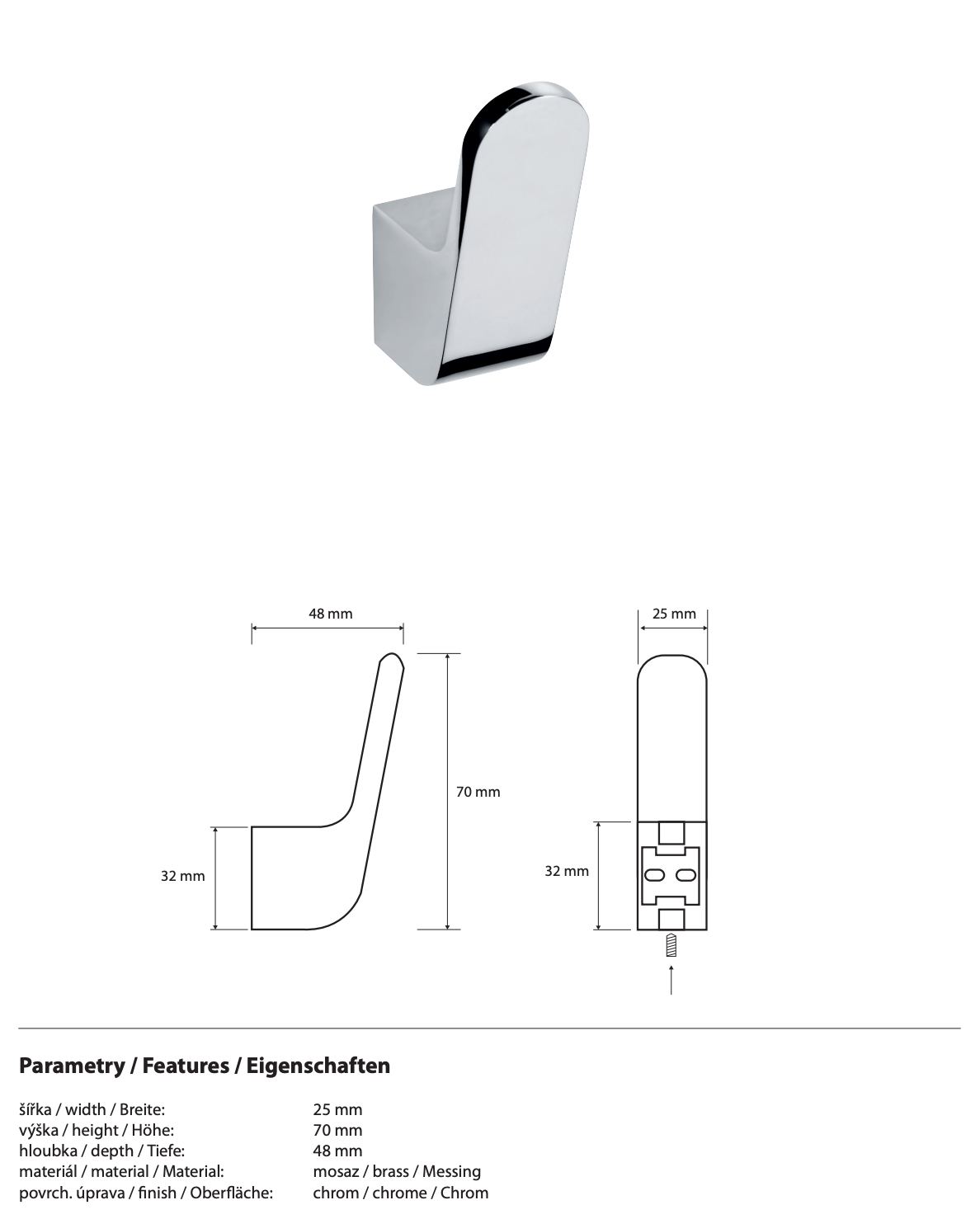 Ganċ Uniku għall-Ħwejjeġ VIA