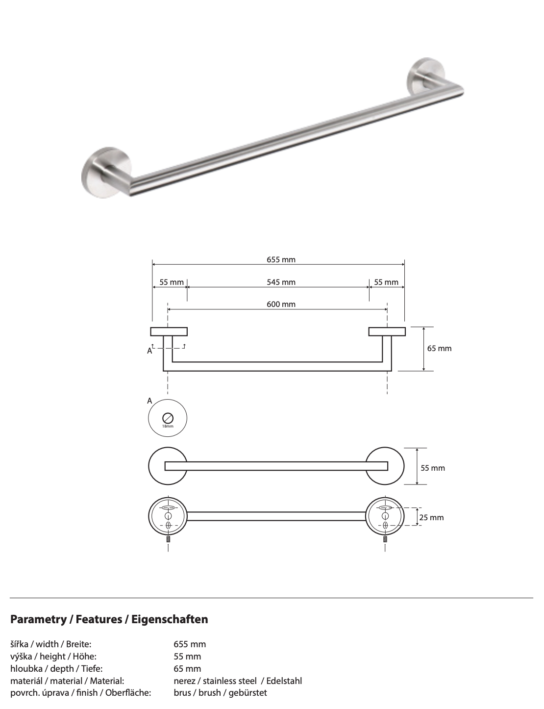 Detenturi tax-Xugamani 60cm NEO