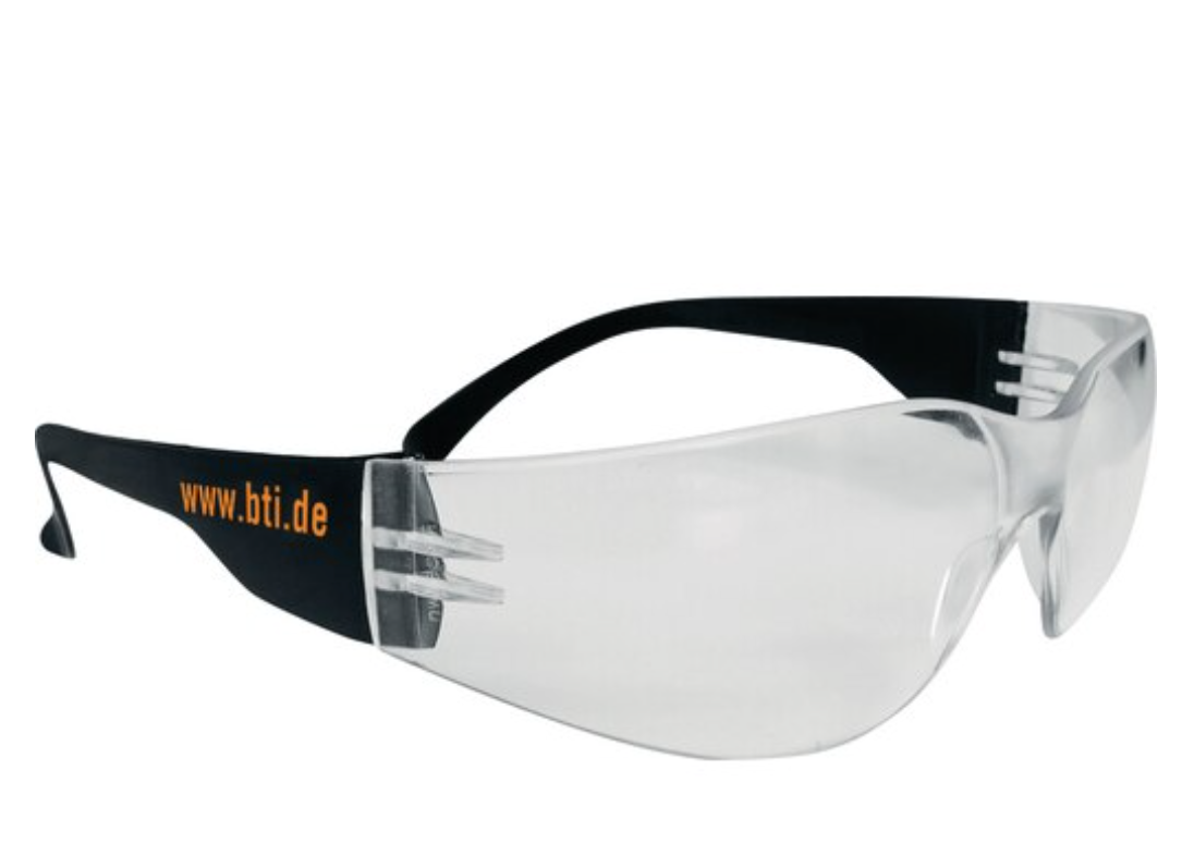 Lunettes de sécurité transparentes