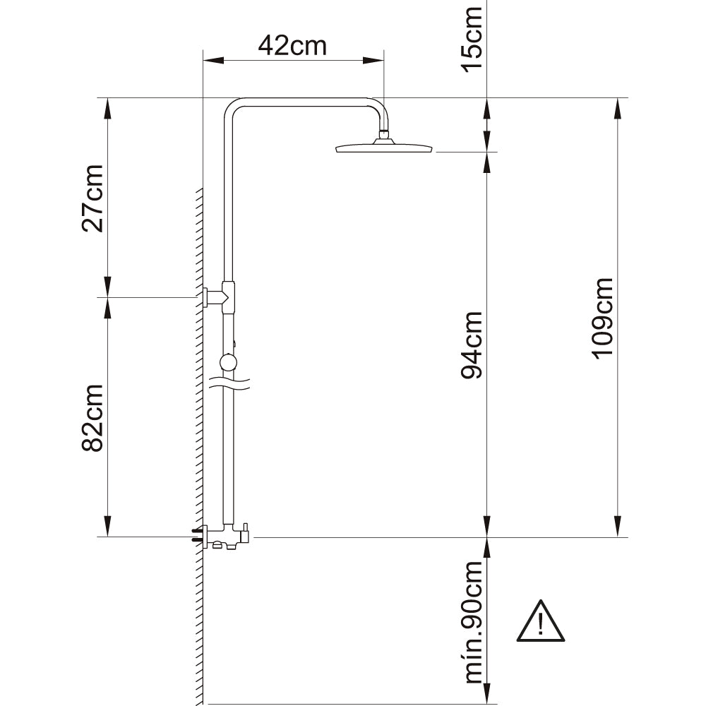 Rain Shower Kit Panam Evo