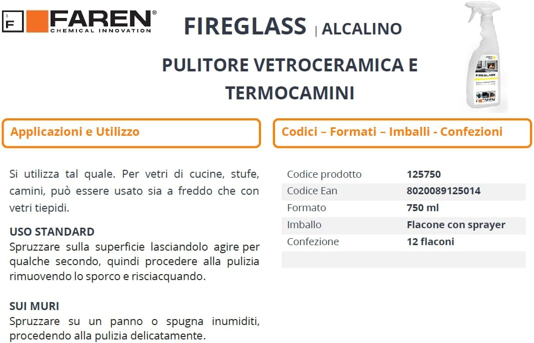Fire Glass Cleaner