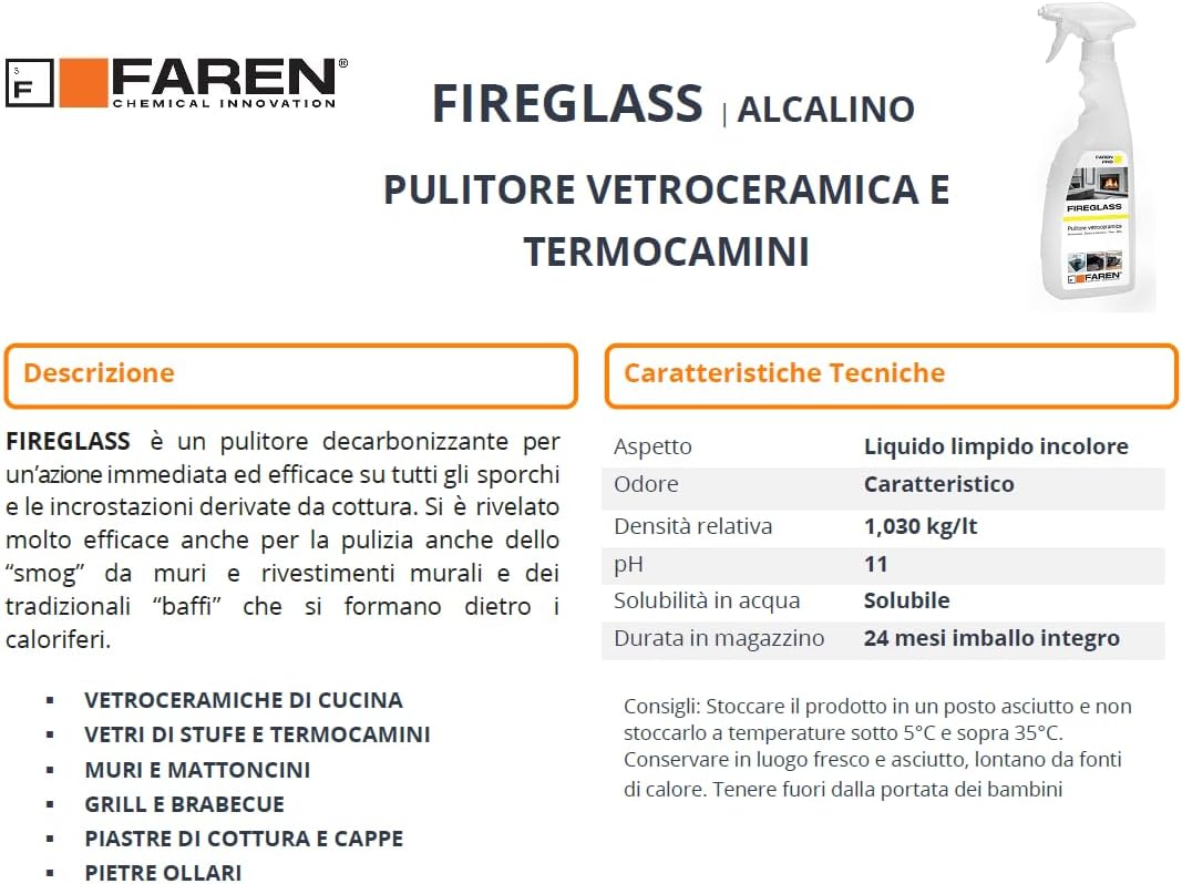 Fire Glass Cleaner