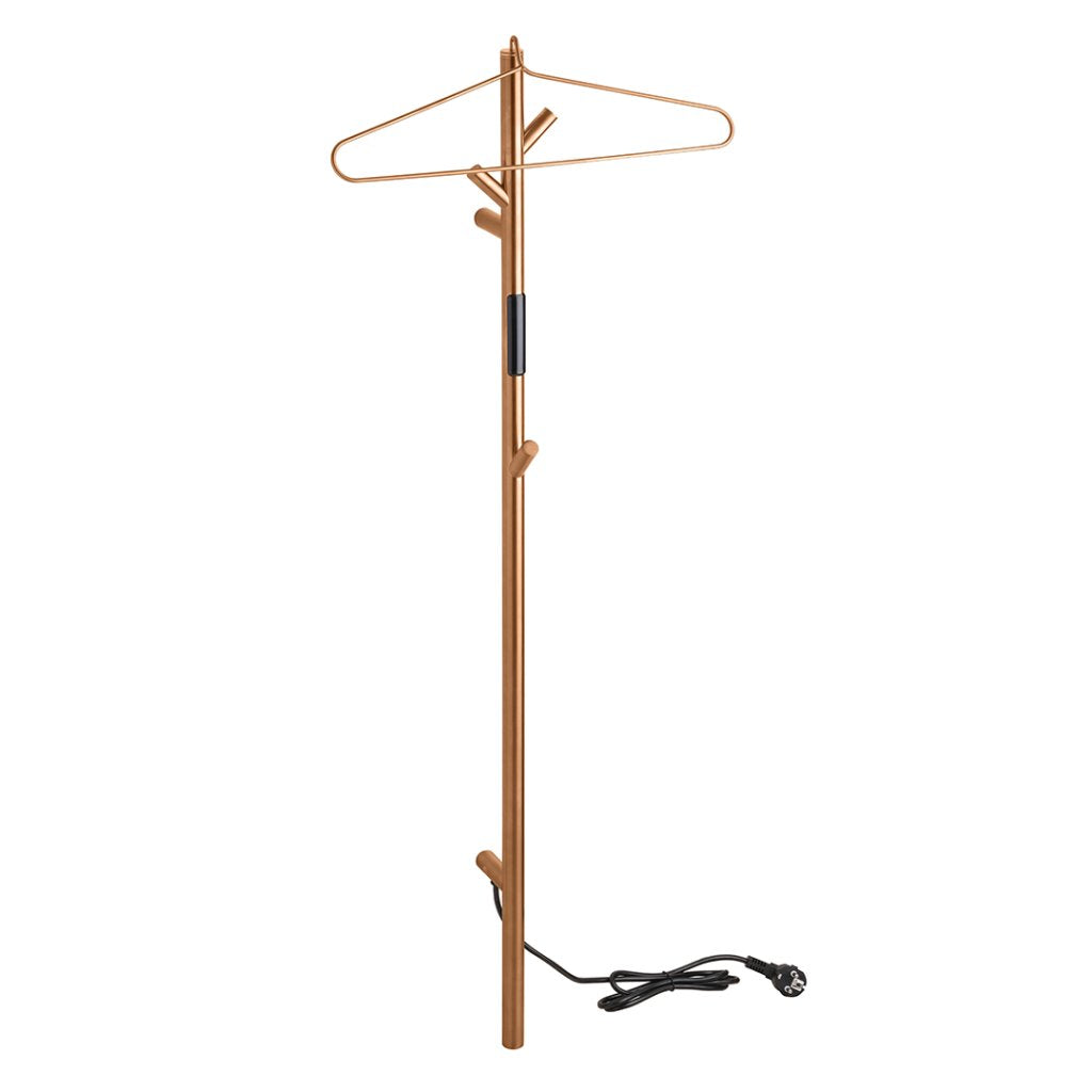 Sèche-serviettes chauffant, cuivre mat