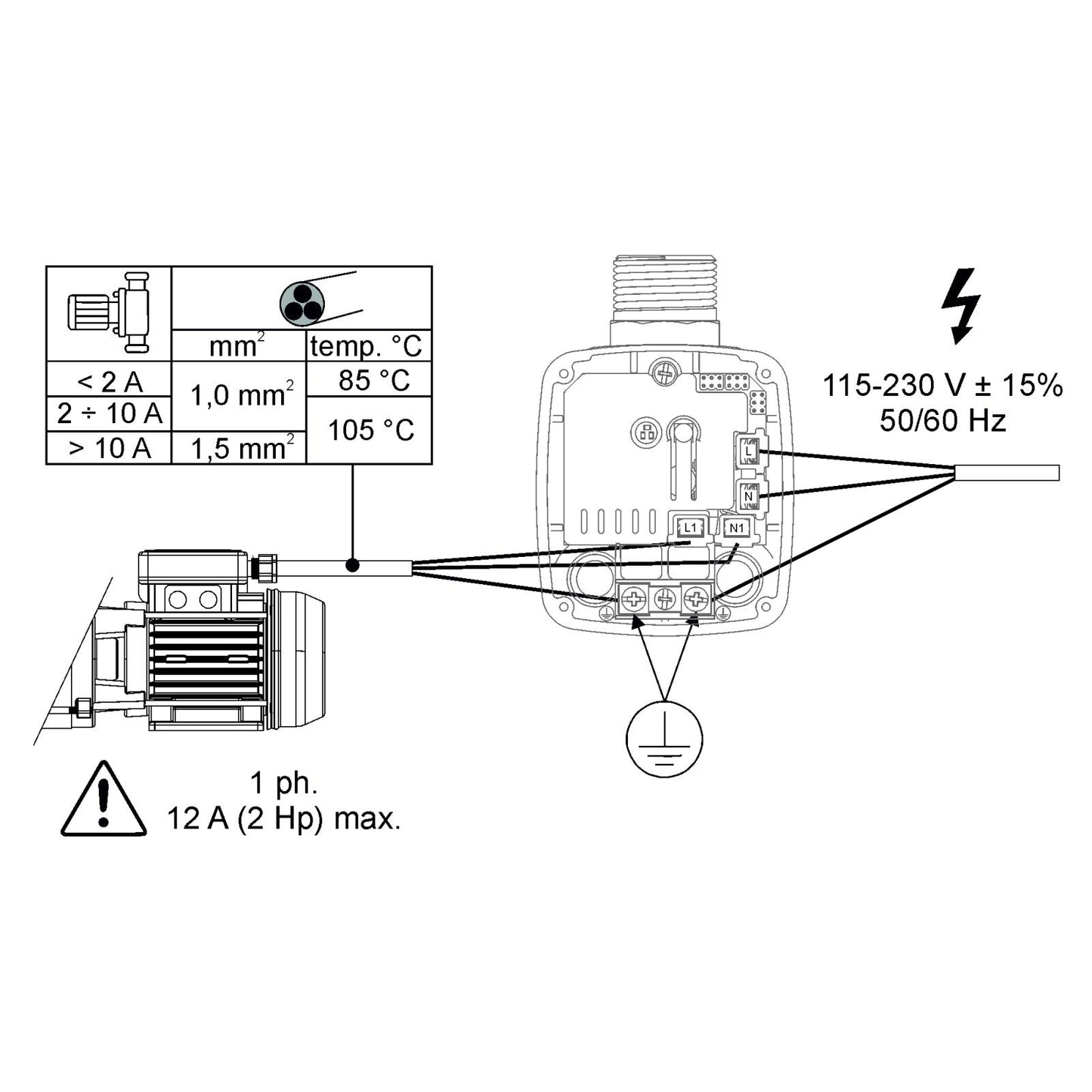 Interrupteur de débit Argo