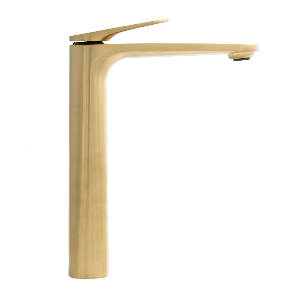 Mikser tas-sink twil Velvet III tad-deheb brushed