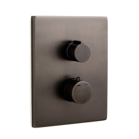 Concealed 2-way Shower Mixer UP! Urban Gunmetal