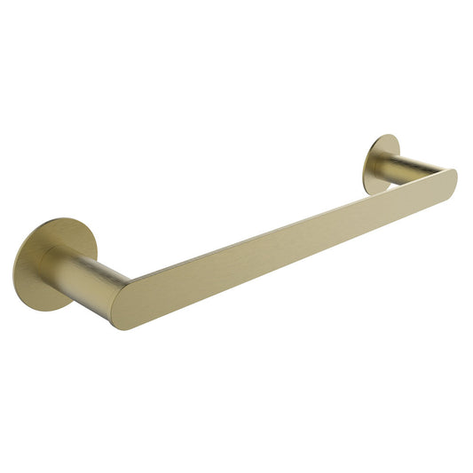 NOAH 30cm Towel Rail in Brushed Gold