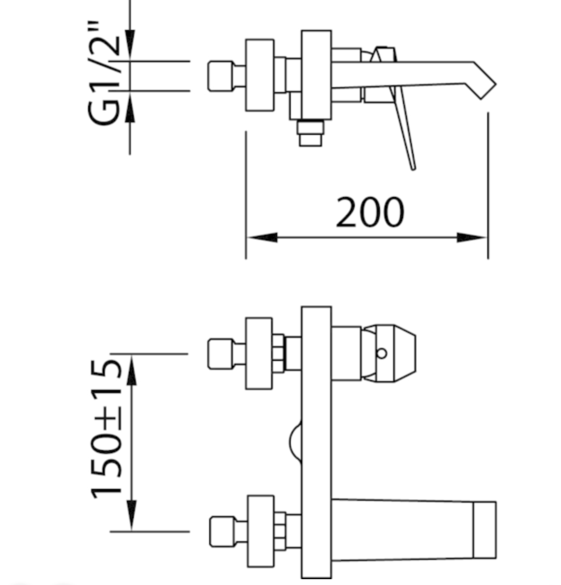 Bath-shower Ventu Platinum