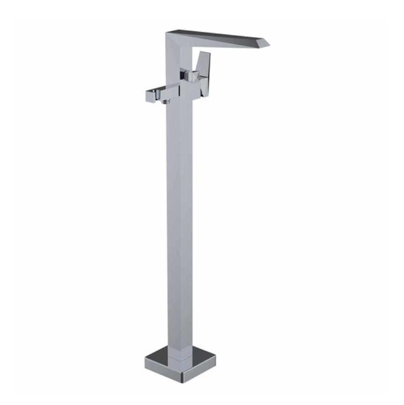Floor Standing Bath-Shower Mixer Ventu Platinum
