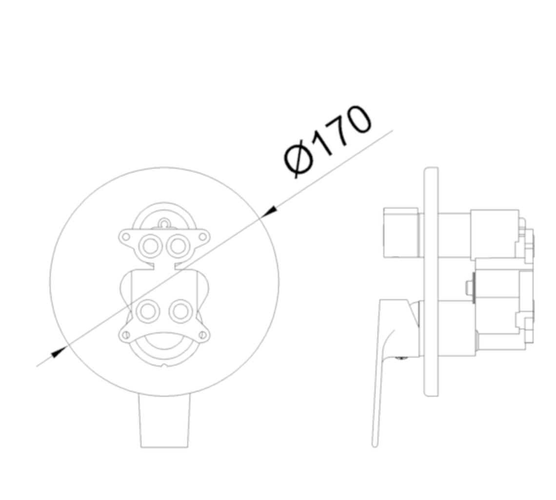 Mikser Moħbi 2-Way Vogue Elegance
