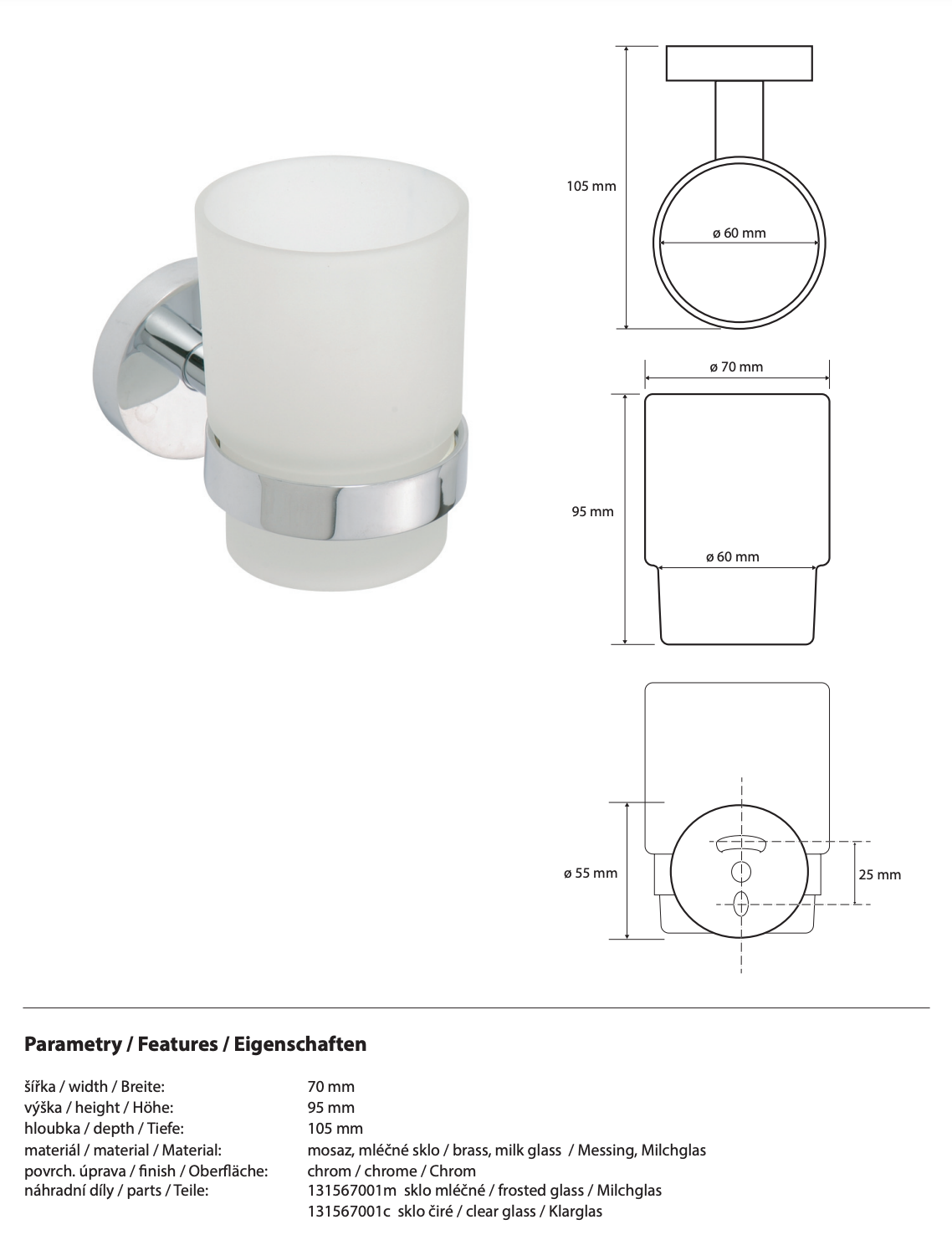 Toothbrush Holder OMEGA