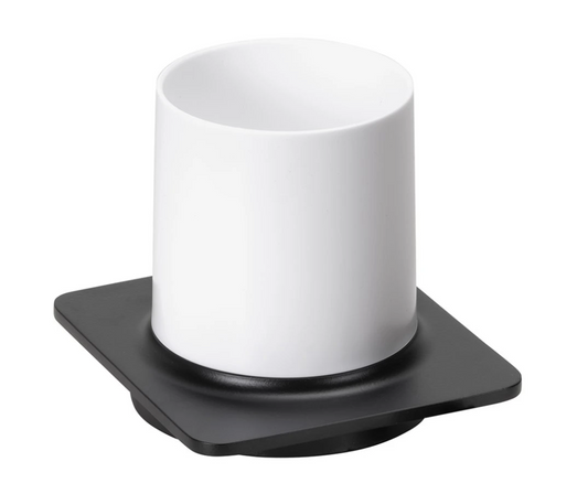 Porte-brosse à dents NOIR BIOLOGIQUE