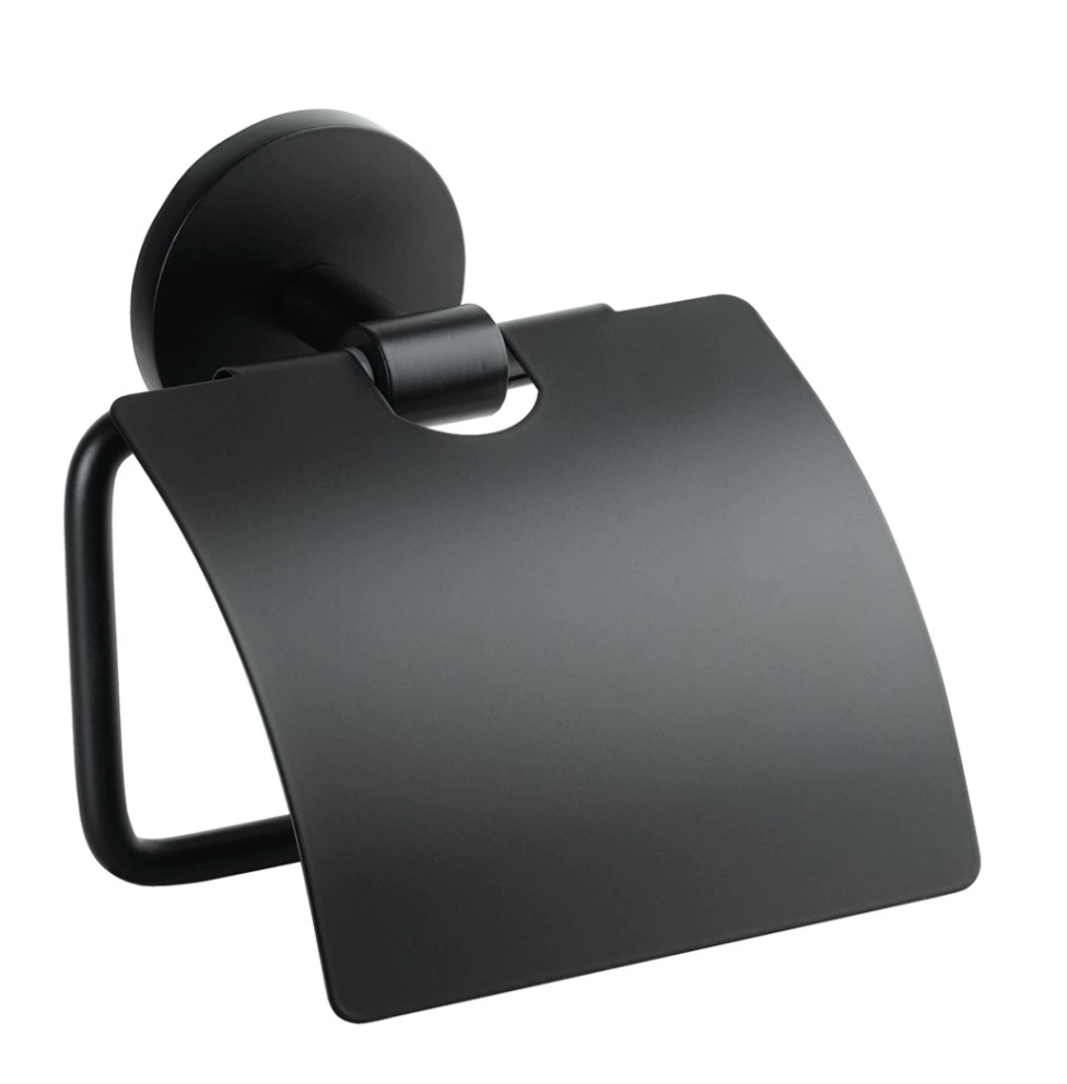 Toilet Paper Holder with Cover NOX