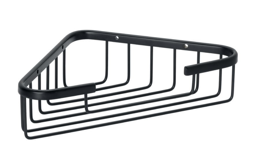 Corner Shower Shelf Black CYTRO