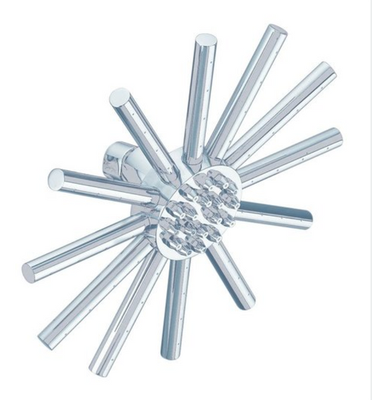 Pommeau de douche étoile