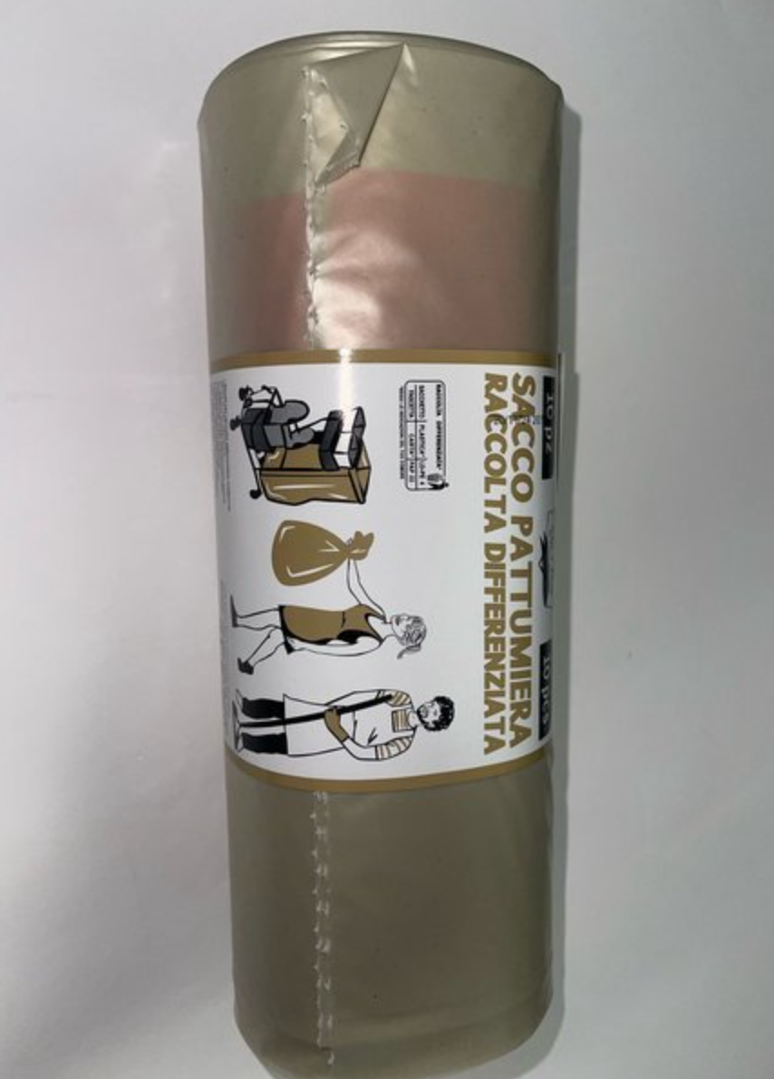 Sacs poubelle colorés 90 x 120 cm, lot de 10