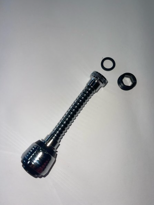 Rallonge pour mixeurs chromée anti-éclaboussures F22x1