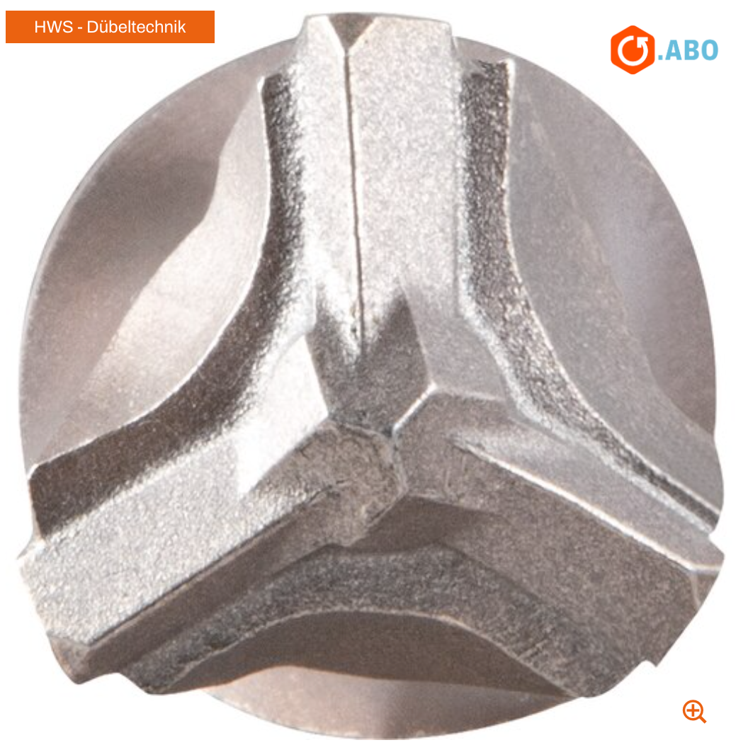 Hammerbohrer Triathlon x-plus, SDS-plus