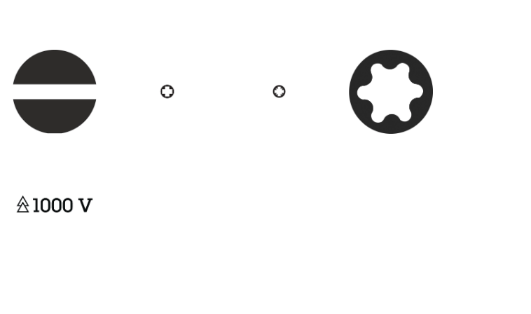 Insulated VDE screwdriver PH