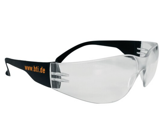 Lunettes de sécurité transparentes