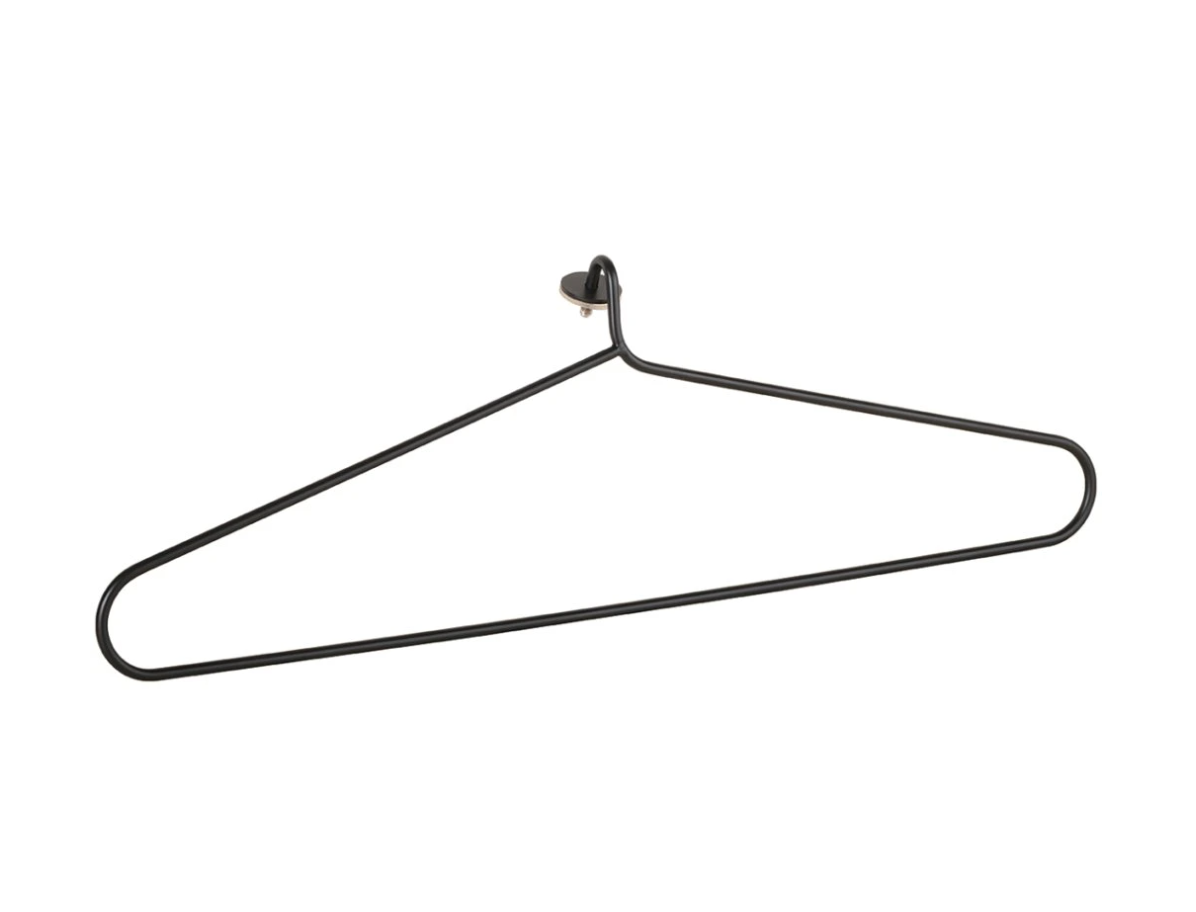 Hanger for electric towel rail, black