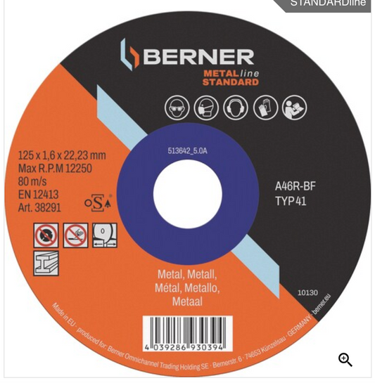 Cutting disc for metal METALline Standard