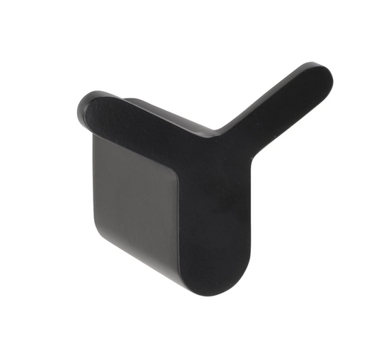 Crochet double pour peignoir NOIR BIOLOGIQUE