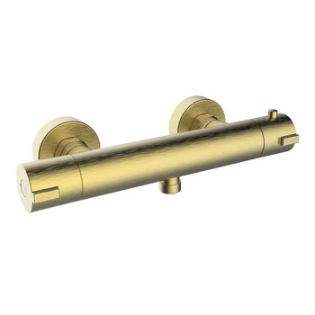 Shower mixer thermostatic UP! Urban brushed gold