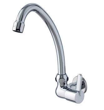 Wall Mounted cold only wash basin tap S12